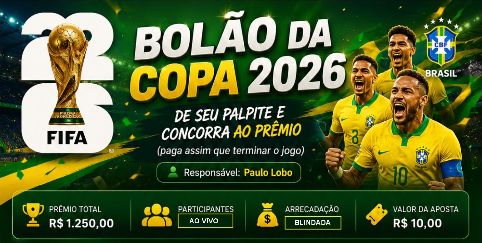Bolão da Copa 2026
